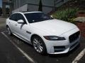Fuji White 2018 Jaguar XF R-Sport AWD Exterior