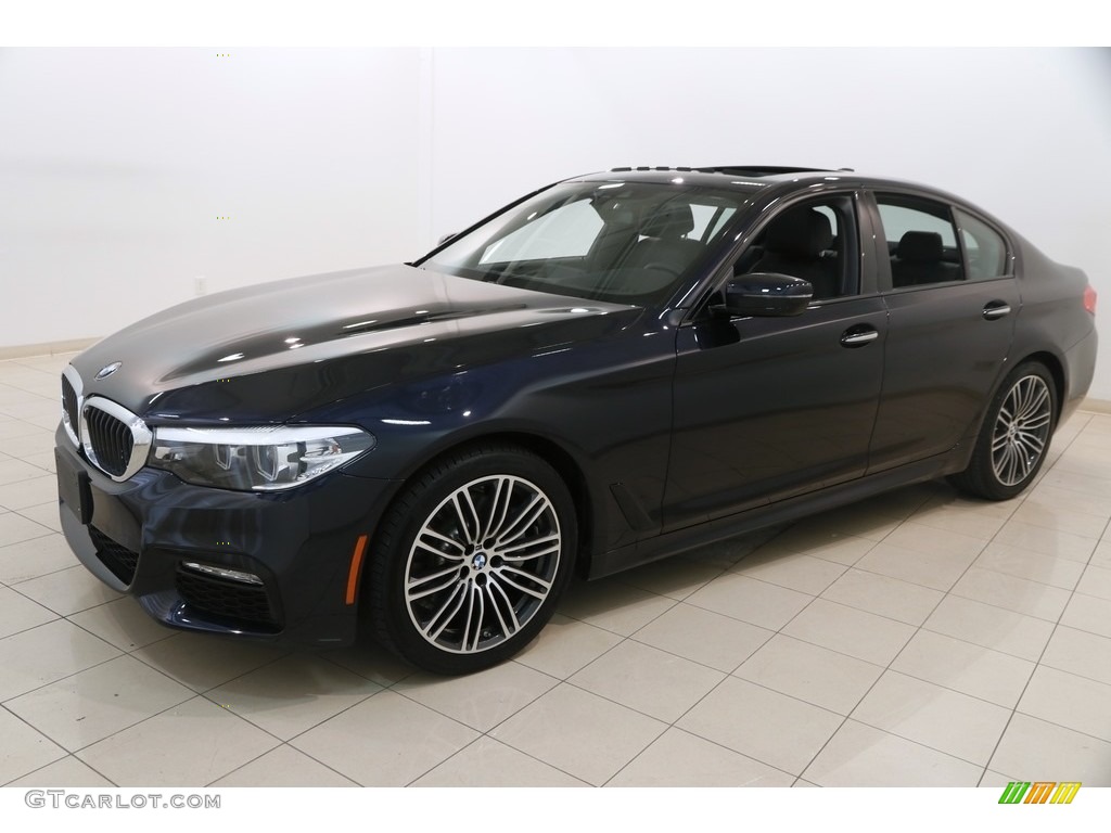 2018 5 Series 540i xDrive Sedan - Carbon Black Metallic / Black photo #3