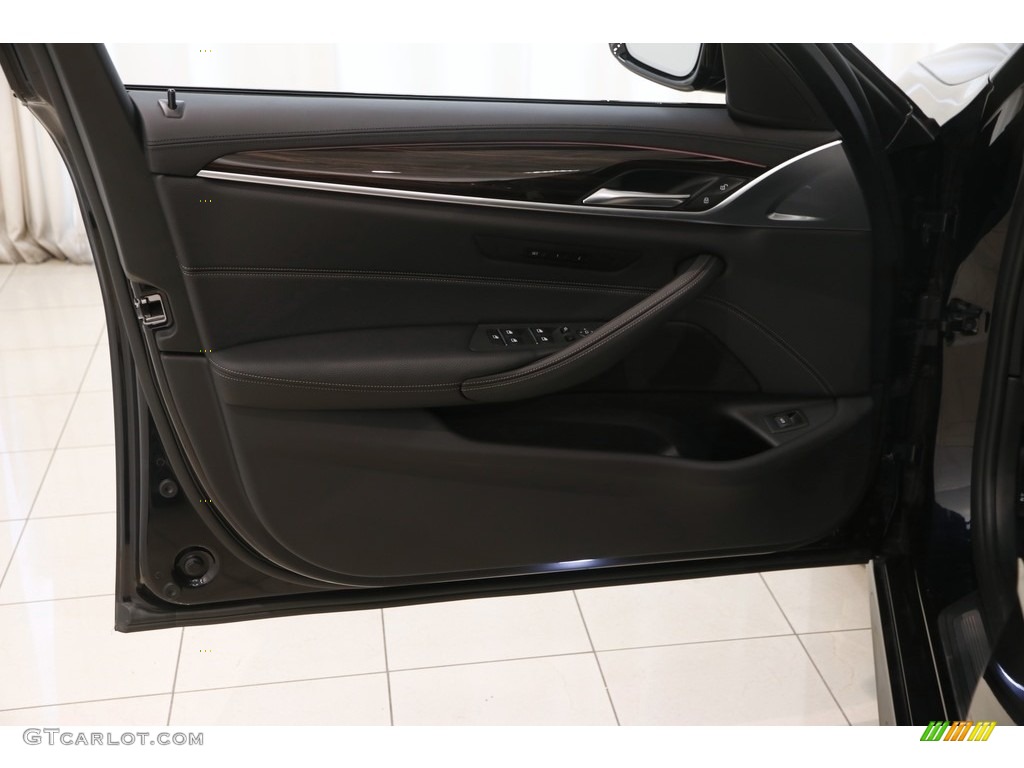 2018 5 Series 540i xDrive Sedan - Carbon Black Metallic / Black photo #4