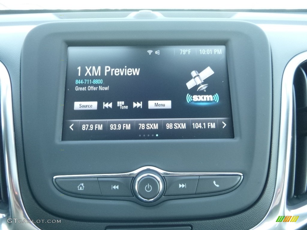 2018 Equinox LT AWD - Mosaic Black Metallic / Jet Black photo #16