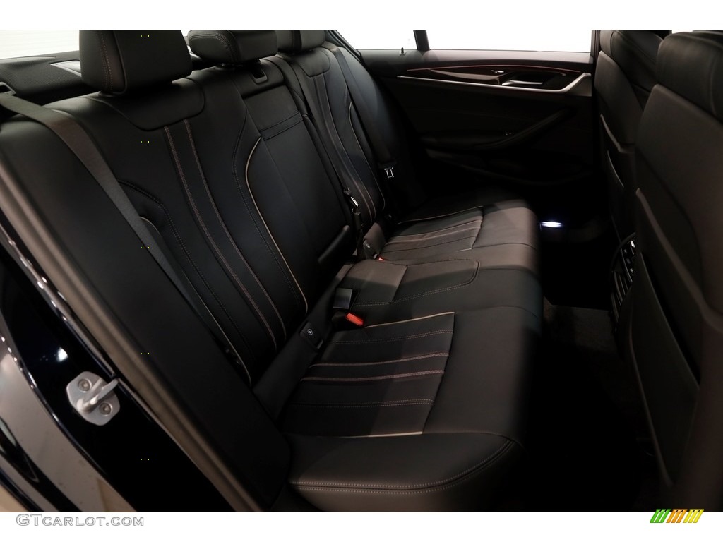 2018 5 Series 540i xDrive Sedan - Carbon Black Metallic / Black photo #19