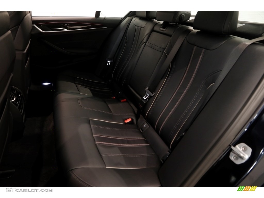 2018 5 Series 540i xDrive Sedan - Carbon Black Metallic / Black photo #20