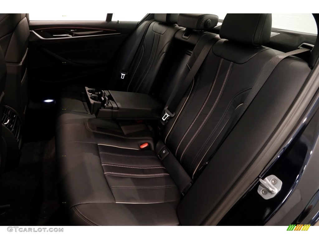 2018 5 Series 540i xDrive Sedan - Carbon Black Metallic / Black photo #21