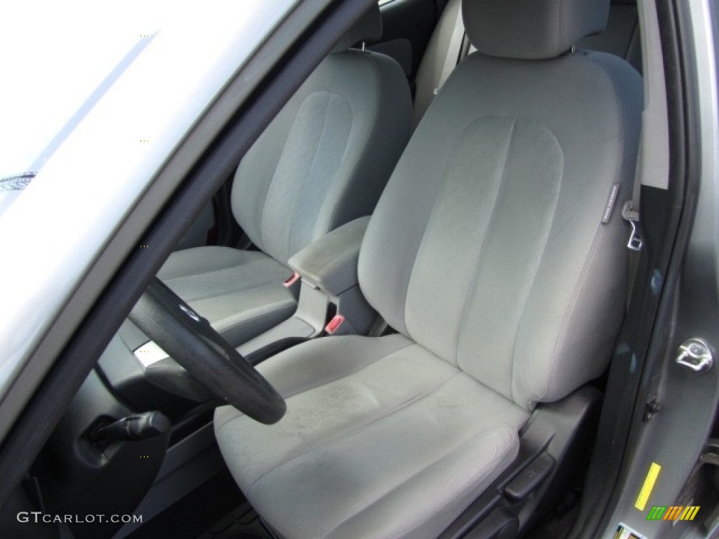 2010 Elantra Blue - Carbon Gray Mist / Gray photo #19