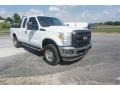 Oxford White - F250 Super Duty XLT SuperCab 4x4 Photo No. 24