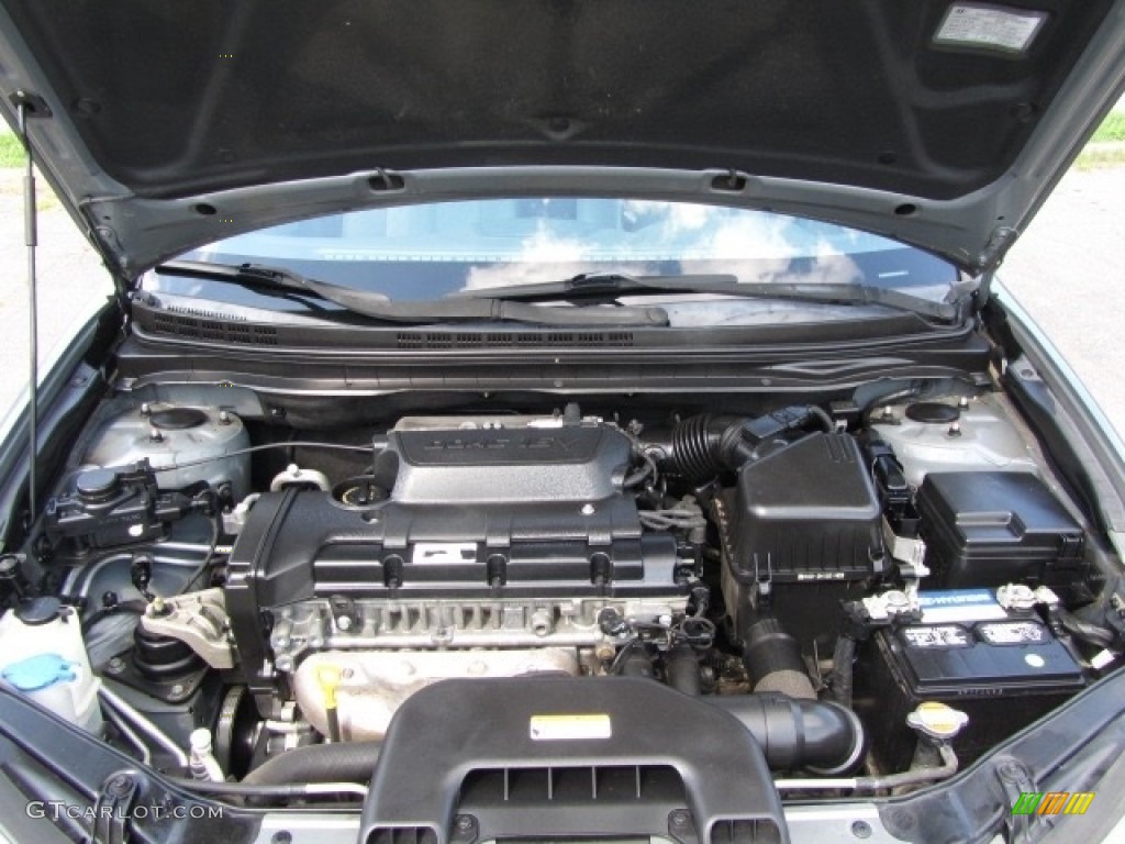 2010 Elantra Blue - Carbon Gray Mist / Gray photo #25