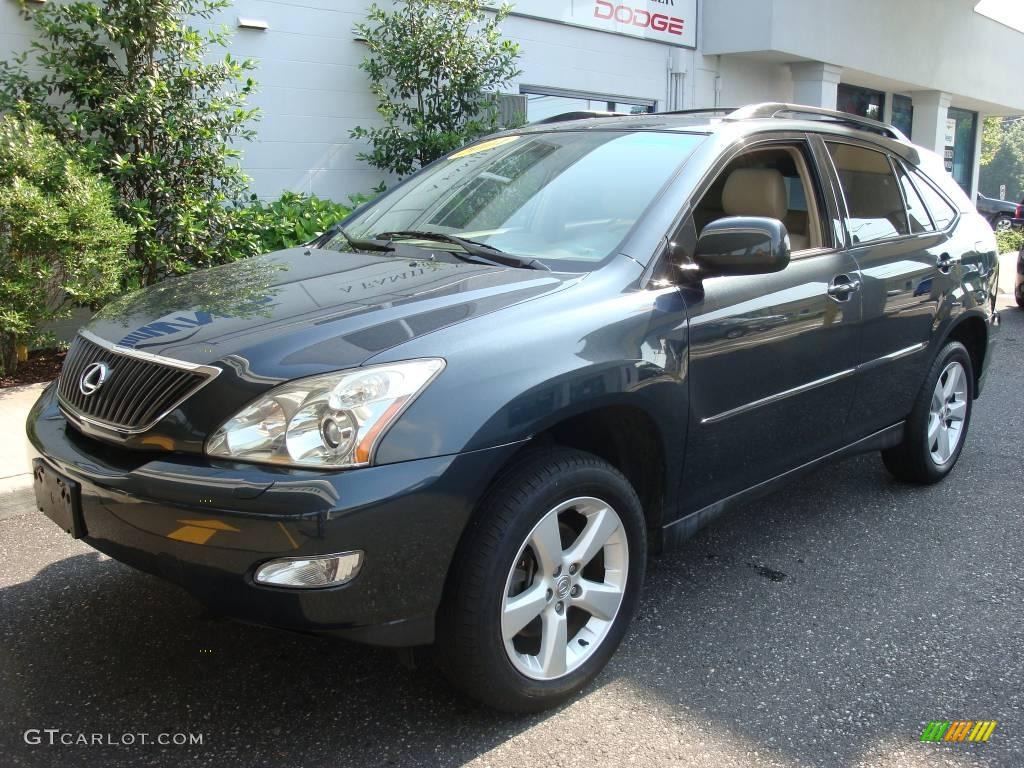 2004 RX 330 AWD - Black Forest Green Pearl / Ivory photo #2