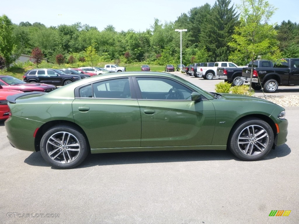 F8 Green 2018 Dodge Charger GT AWD Exterior Photo #127599867