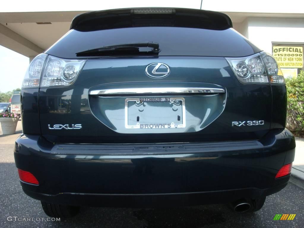 2004 RX 330 AWD - Black Forest Green Pearl / Ivory photo #5