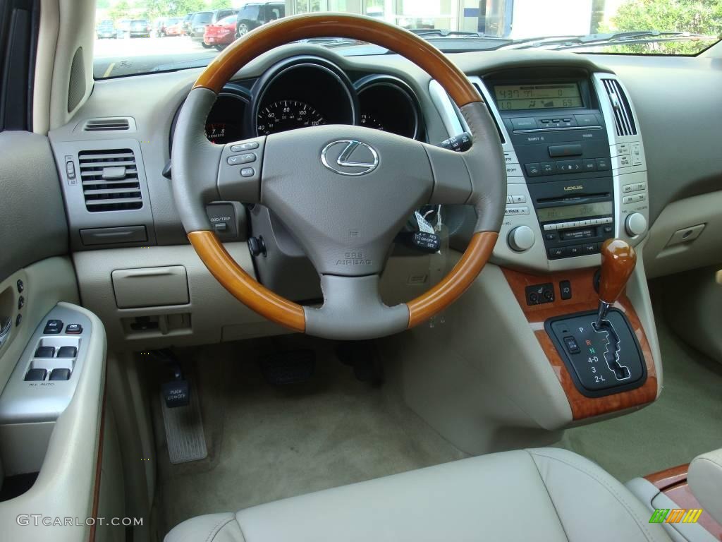 2004 RX 330 AWD - Black Forest Green Pearl / Ivory photo #11