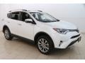 2016 Blizzard Pearl Toyota RAV4 Limited  photo #1