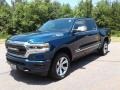 2019 Patriot Blue Pearl Ram 1500 Limited Crew Cab 4x4  photo #2