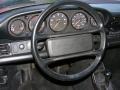 1989 Porsche 911 Black Interior Steering Wheel Photo