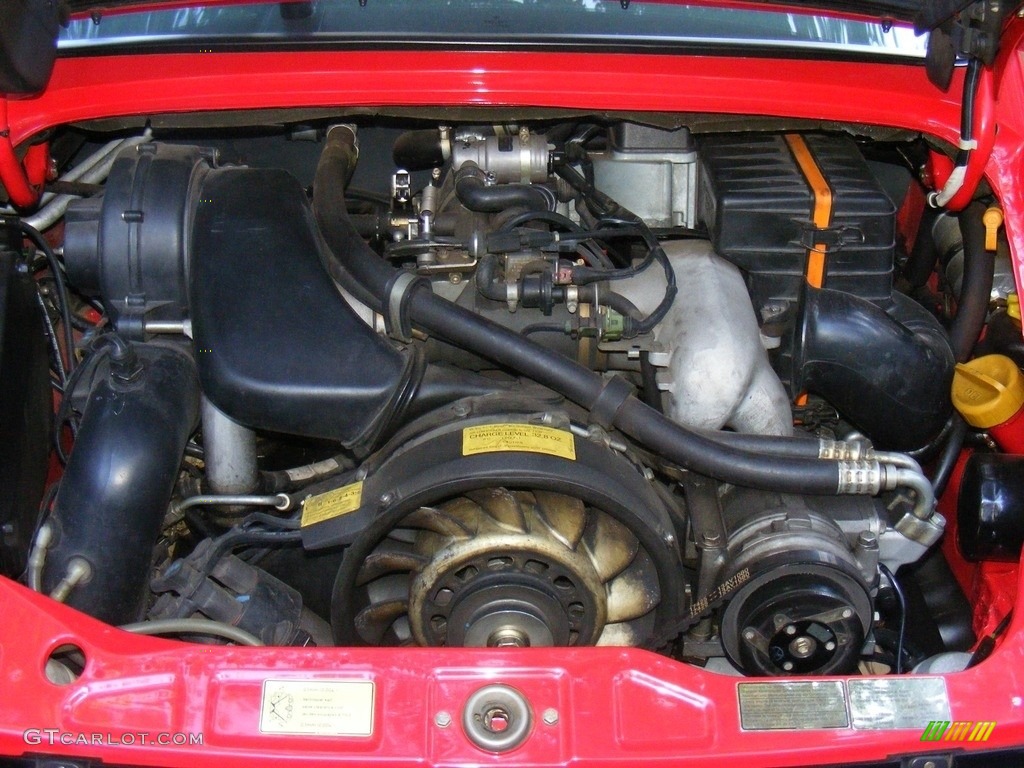 1989 Porsche 911 Carrera 4 Coupe 3.6 Liter SOHC 12V Flat 6 Cylinder Engine Photo #127603224