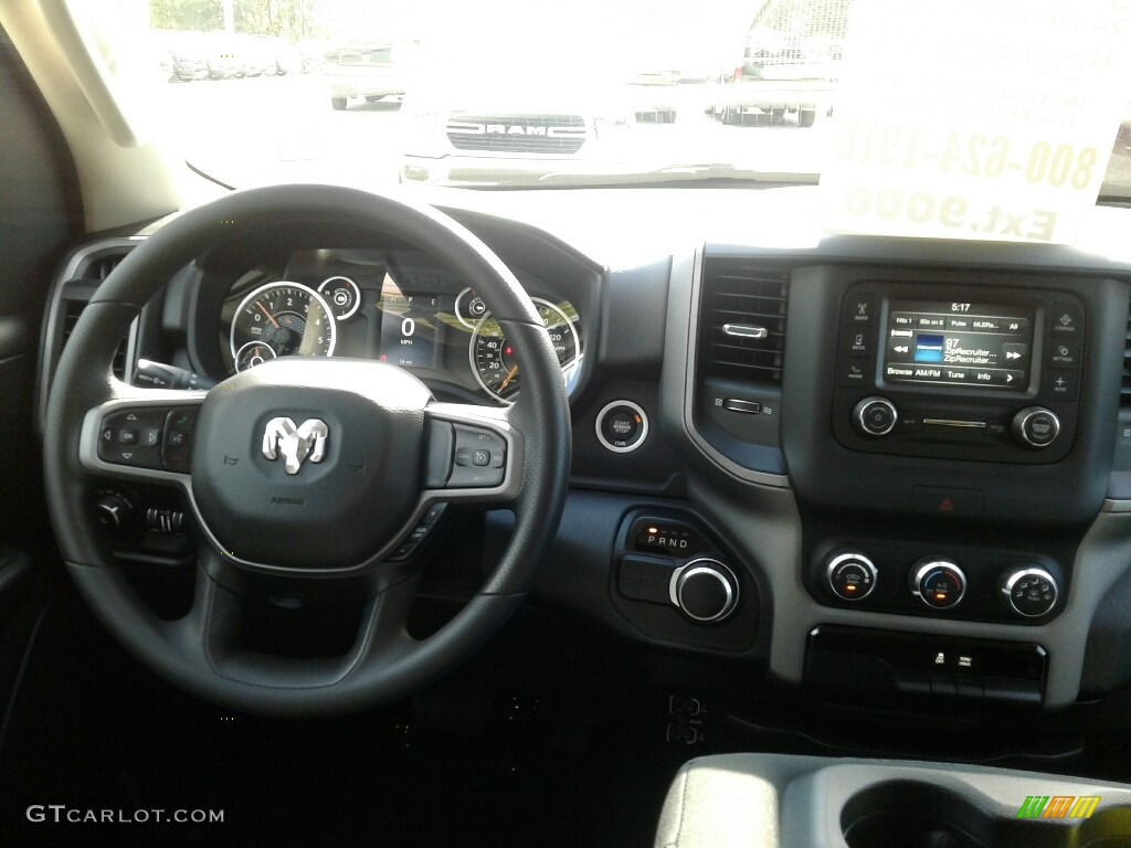 2019 1500 Tradesman Crew Cab - Bright White / Black photo #12