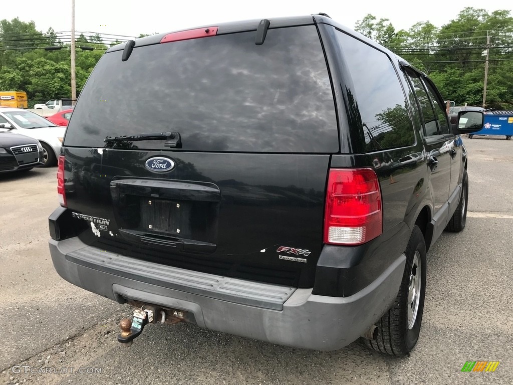 2003 Expedition XLT 4x4 - Black Clearcoat / Medium Parchment photo #7