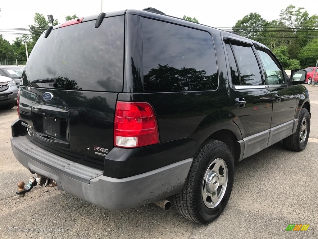 2003 Expedition XLT 4x4 - Black Clearcoat / Medium Parchment photo #9