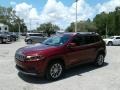 2019 Velvet Red Pearl Jeep Cherokee Latitude Plus  photo #1