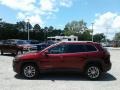 2019 Velvet Red Pearl Jeep Cherokee Latitude Plus  photo #2