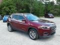 Velvet Red Pearl 2019 Jeep Cherokee Latitude Plus Exterior