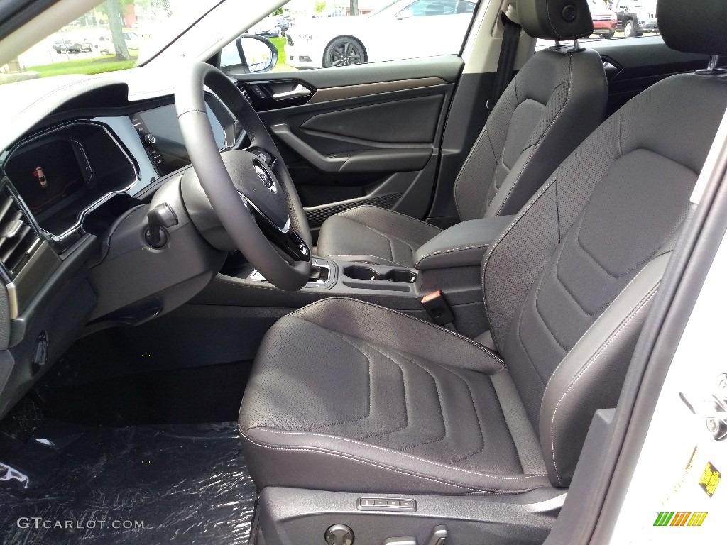 Titan Black Interior 2019 Volkswagen Jetta SEL Premium Photo #127605822
