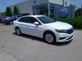 2019 Pure White Volkswagen Jetta S  photo #2