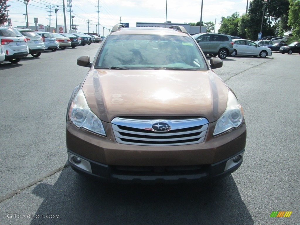 2012 Outback 2.5i Premium - Caramel Bronze Pearl / Warm Ivory photo #3