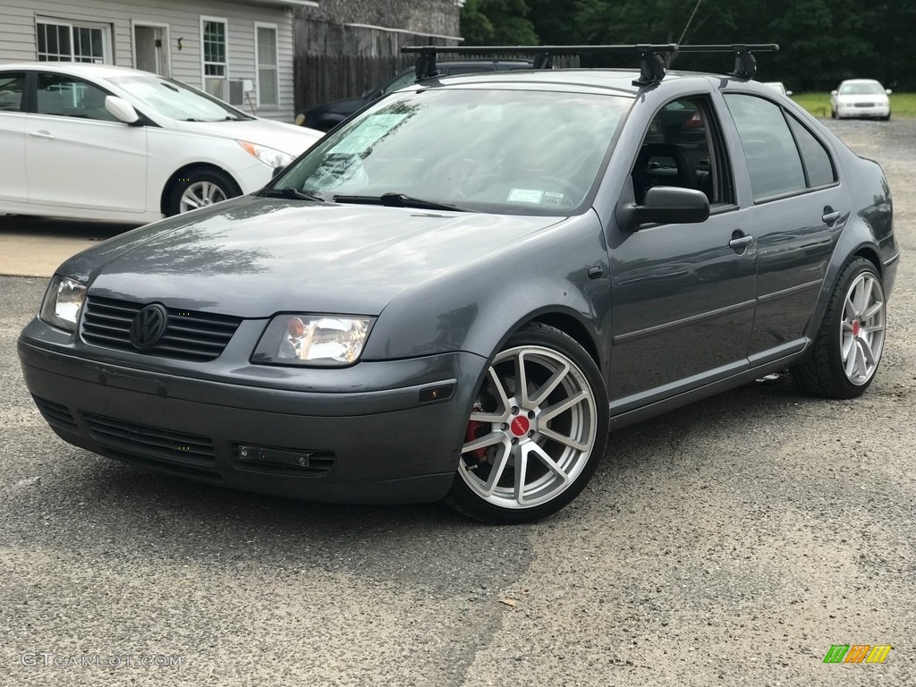 2003 Jetta GLI Sedan - Platinum Grey Metallic / Black photo #2