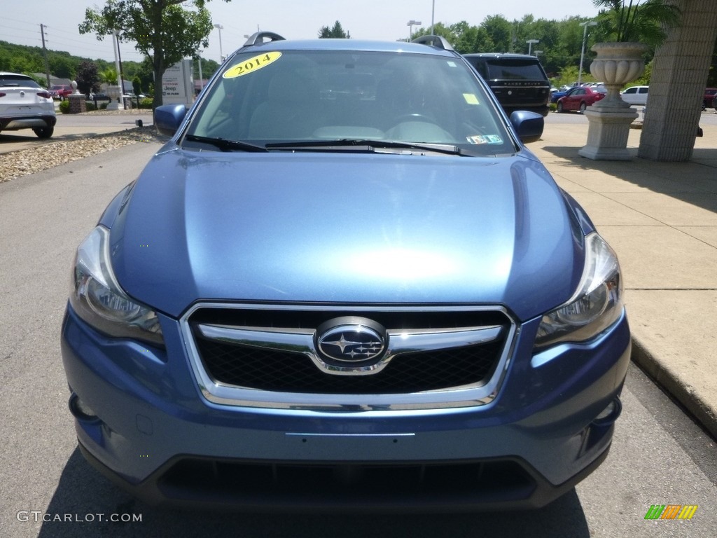 2014 XV Crosstrek 2.0i Limited - Quartz Blue Pearl / Ivory photo #5