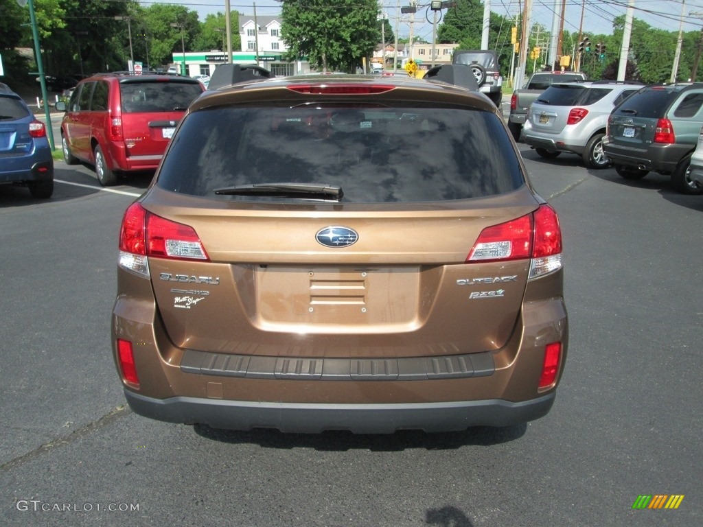 2012 Outback 2.5i Premium - Caramel Bronze Pearl / Warm Ivory photo #7
