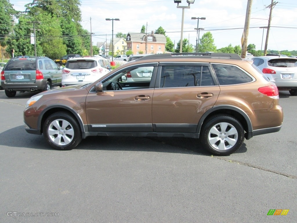 2012 Outback 2.5i Premium - Caramel Bronze Pearl / Warm Ivory photo #9