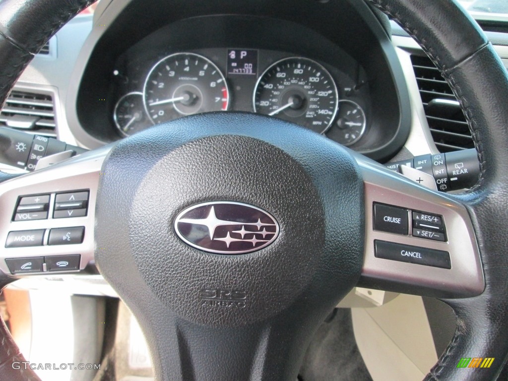 2012 Outback 2.5i Premium - Caramel Bronze Pearl / Warm Ivory photo #11