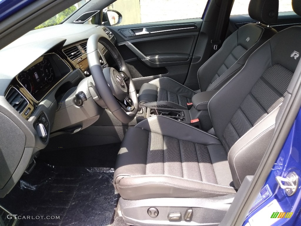Titan Black Interior 2018 Volkswagen Golf R 4Motion w/DCC. NAV. Photo #127606503