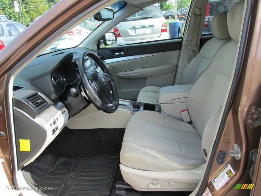 2012 Outback 2.5i Premium - Caramel Bronze Pearl / Warm Ivory photo #13