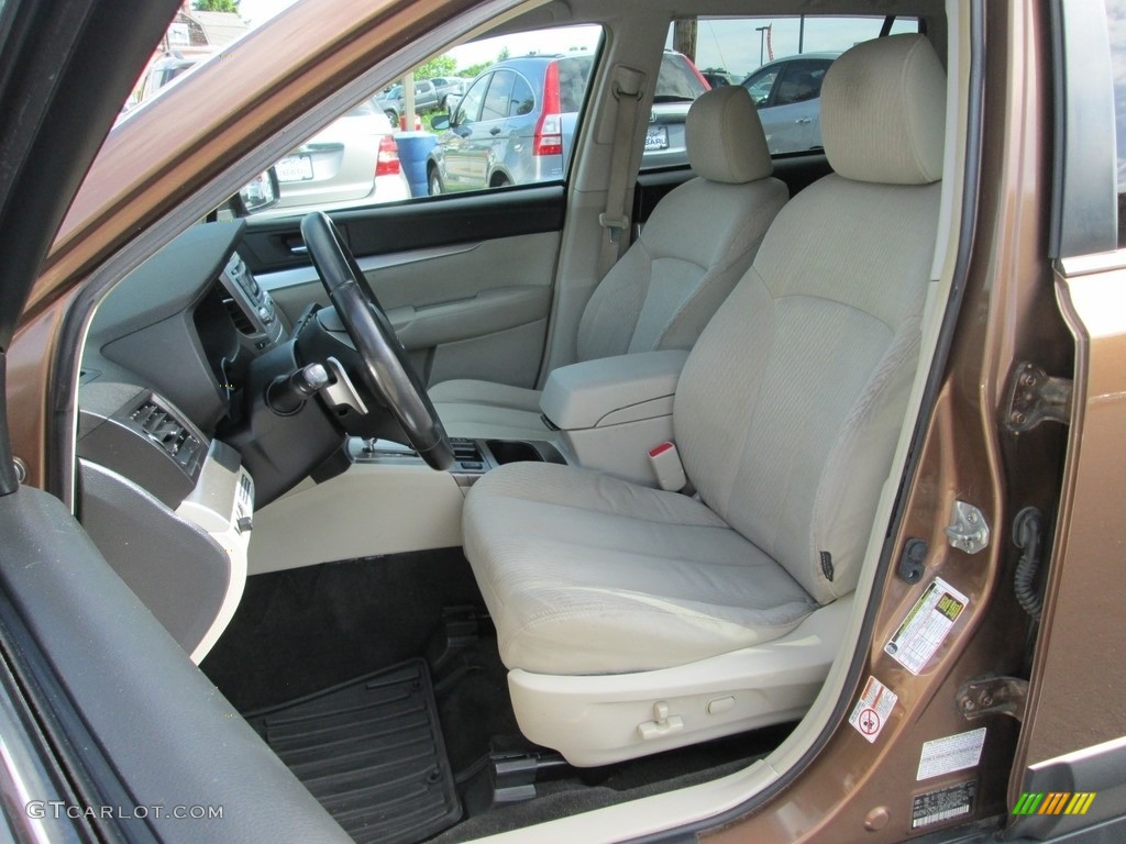 2012 Outback 2.5i Premium - Caramel Bronze Pearl / Warm Ivory photo #16