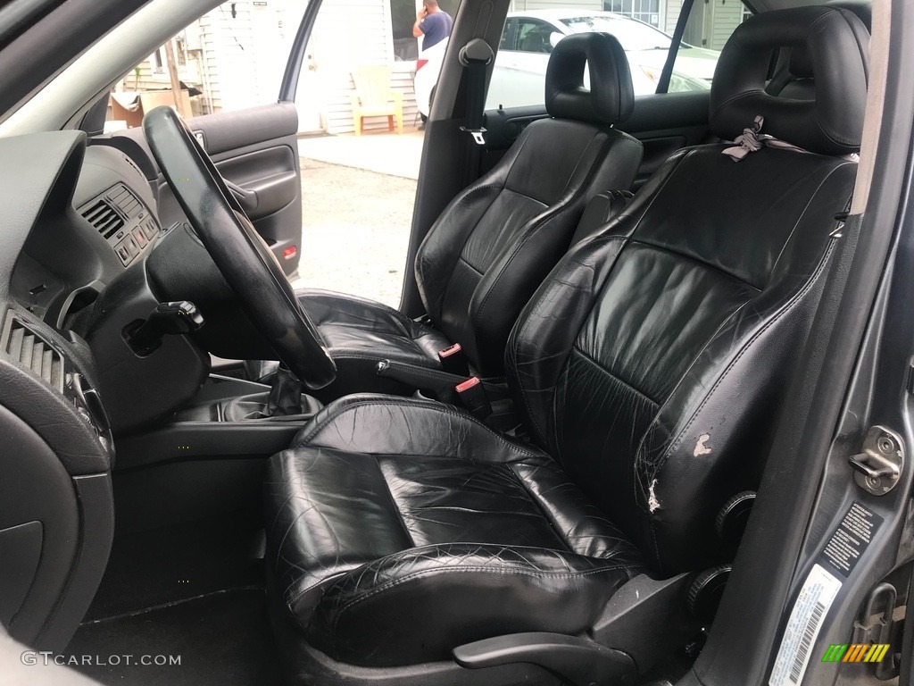 2003 Jetta GLI Sedan - Platinum Grey Metallic / Black photo #16