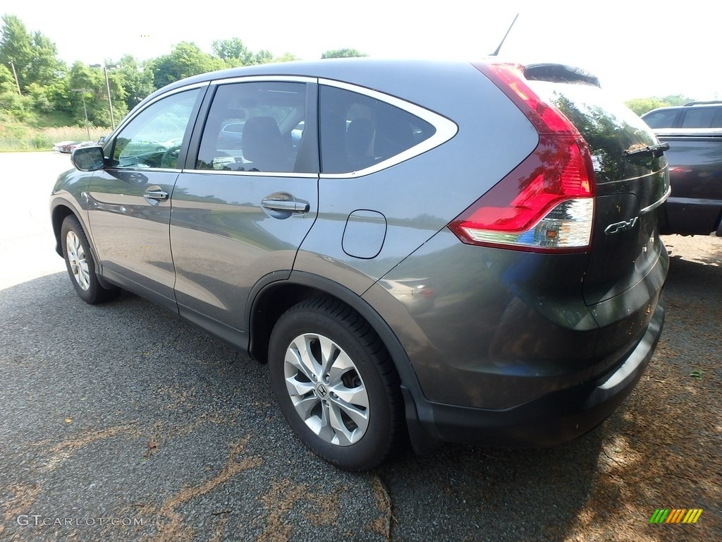 2014 CR-V EX AWD - Polished Metal Metallic / Black photo #2