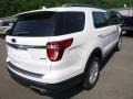 2018 White Platinum Ford Explorer XLT 4WD  photo #2