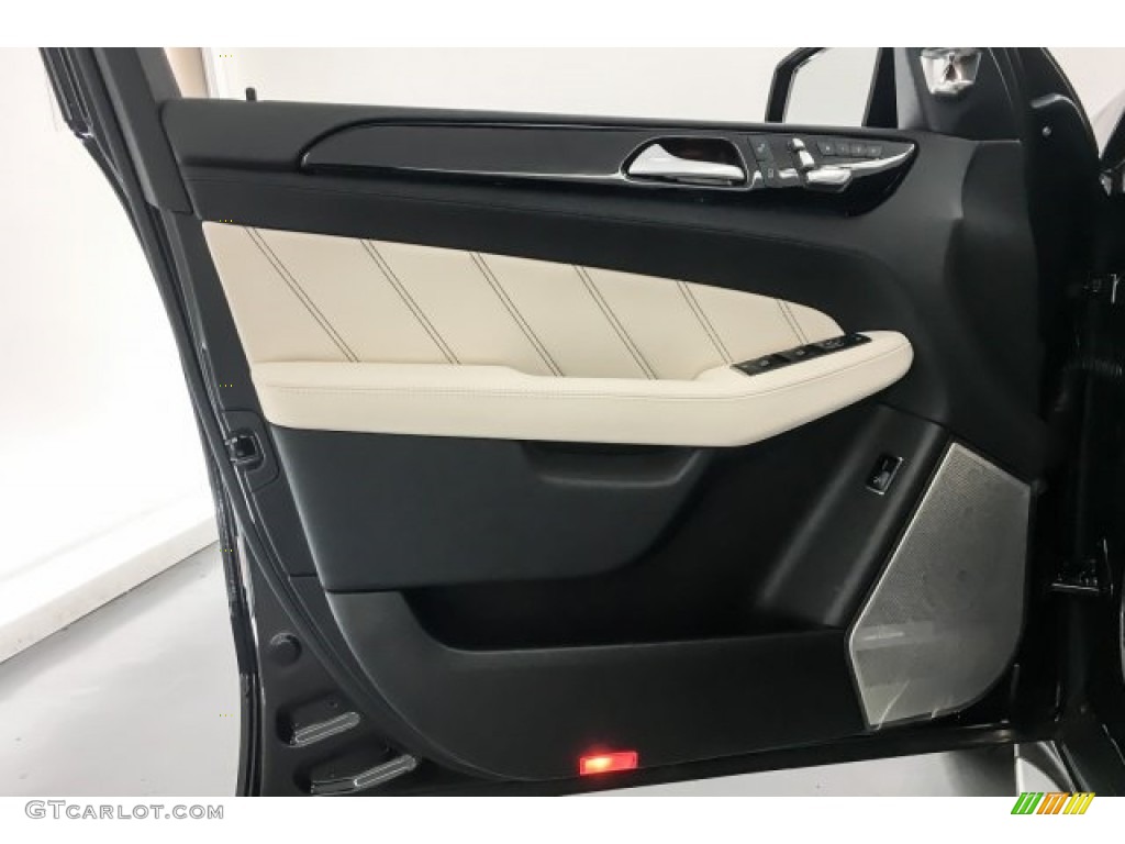 2018 Mercedes-Benz GLE 63 S AMG 4Matic Porcelain/Black Door Panel Photo #127607820