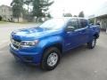 2018 Kinetic Blue Metallic Chevrolet Colorado WT Crew Cab 4x4  photo #1