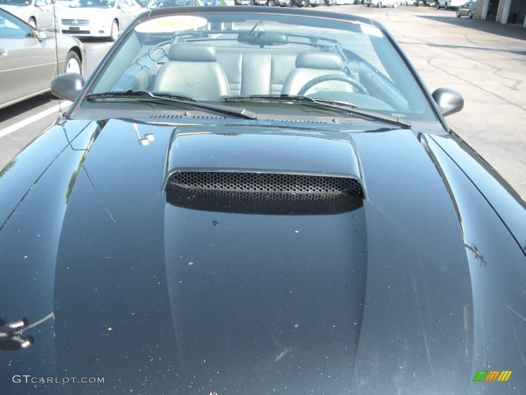 2002 Mustang GT Convertible - Black / Dark Charcoal photo #22