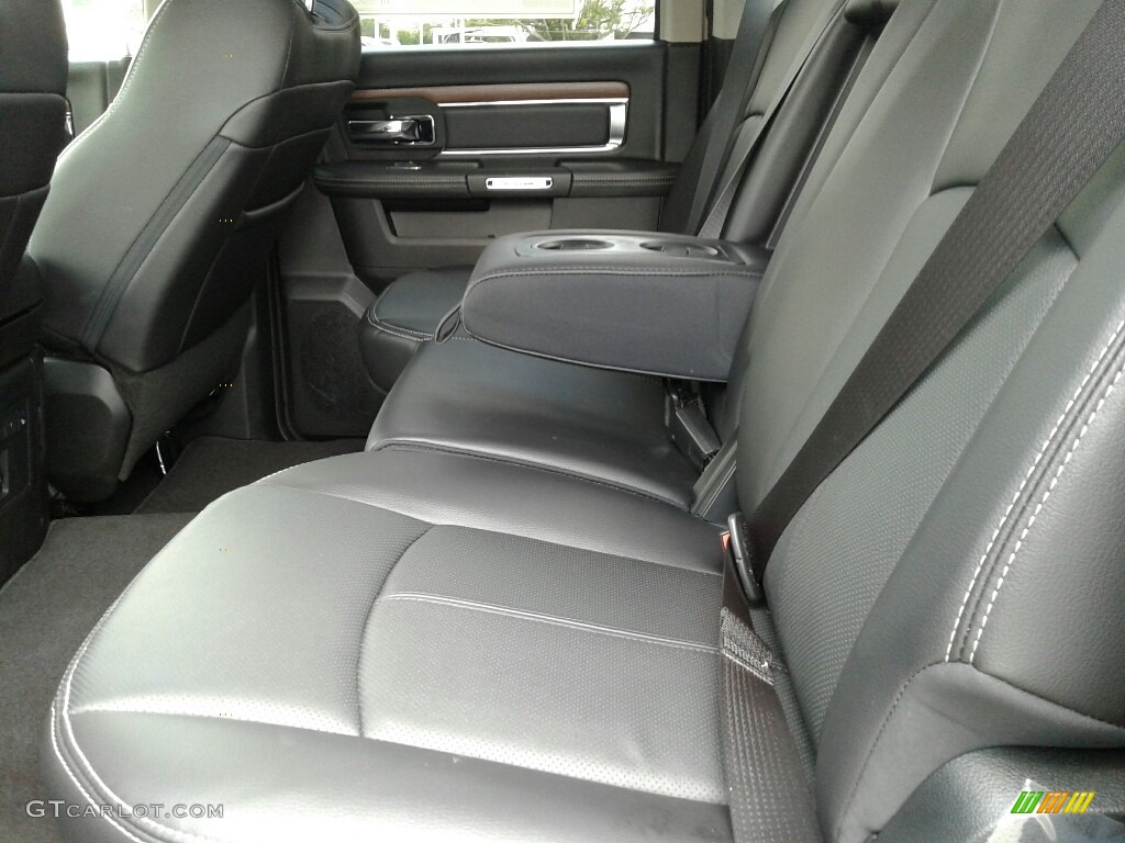 2018 Ram 1500 Laramie Crew Cab 4x4 Rear Seat Photo #127611066