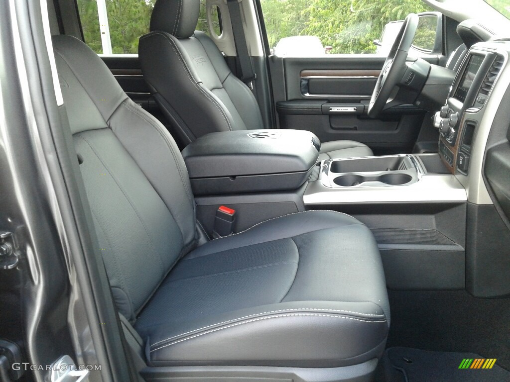 2018 1500 Laramie Crew Cab 4x4 - Granite Crystal Metallic / Black photo #12