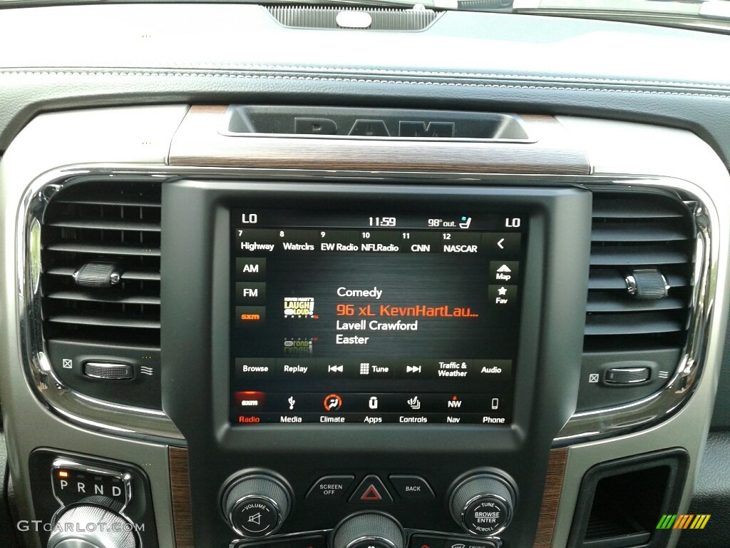 2018 Ram 1500 Laramie Crew Cab 4x4 Controls Photo #127611198