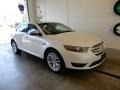 White Platinum 2017 Ford Taurus Limited