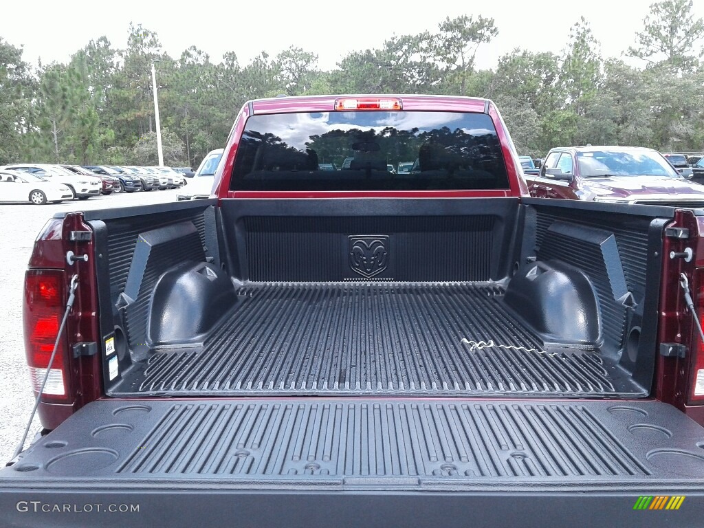 2018 1500 Express Quad Cab 4x4 - Delmonico Red Pearl / Black/Diesel Gray photo #19