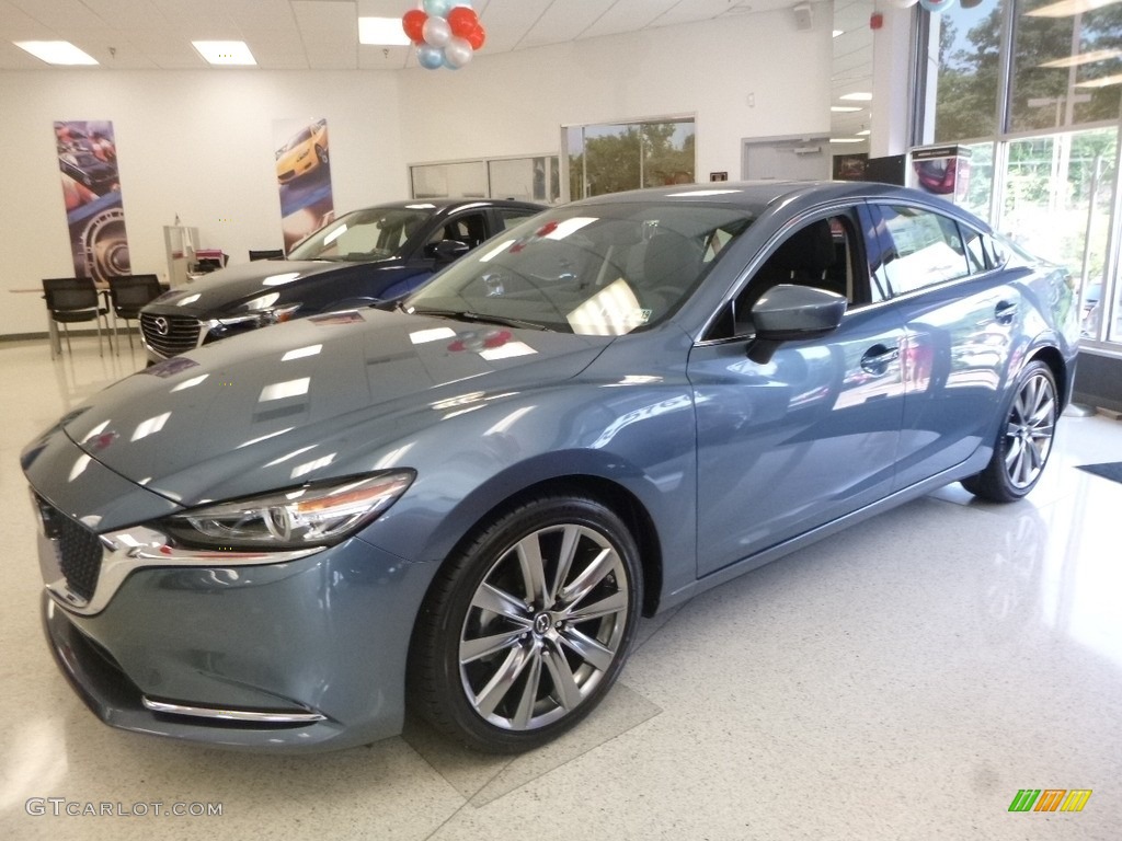 Blue Reflex Mica 2018 Mazda Mazda6 Grand Touring Reserve Exterior Photo #127611918