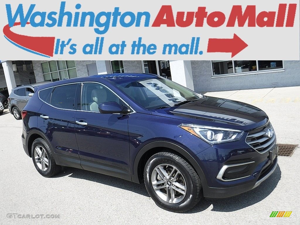 Nightfall Blue Hyundai Santa Fe Sport