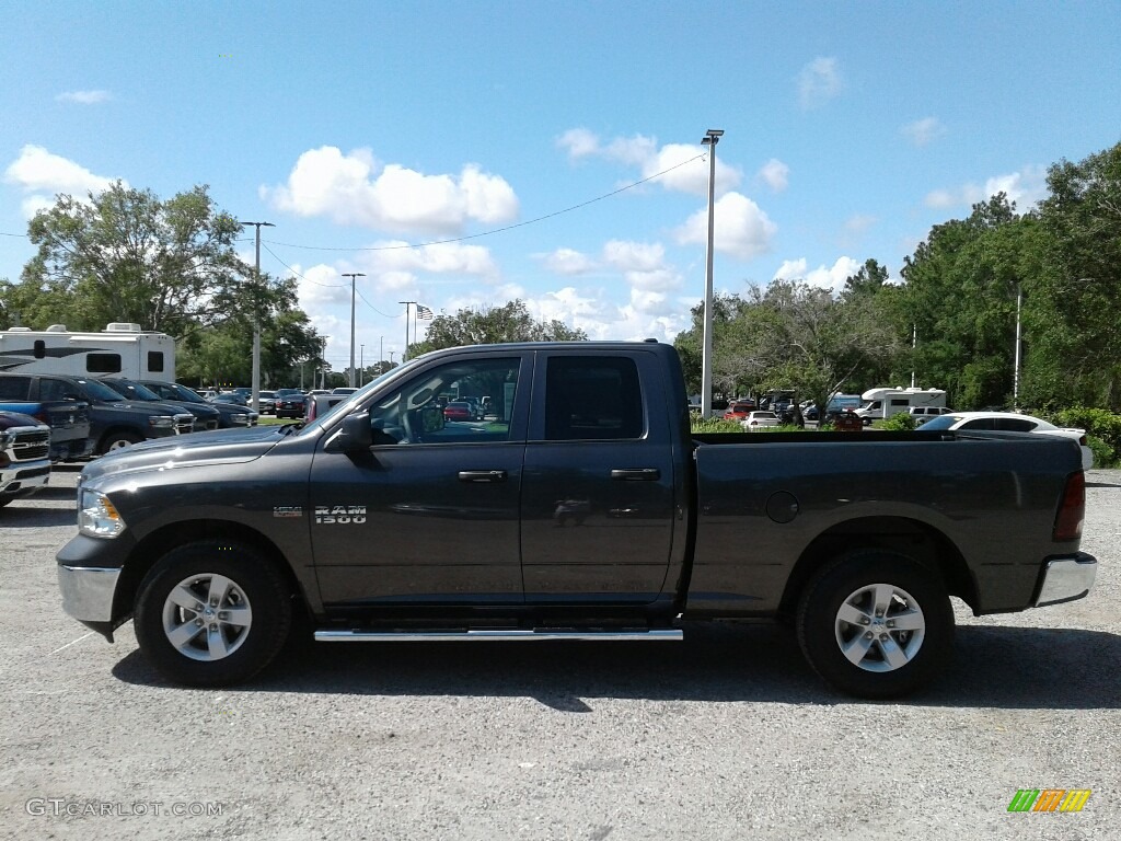 2018 1500 Tradesman Quad Cab - Granite Crystal Metallic / Black/Diesel Gray photo #2