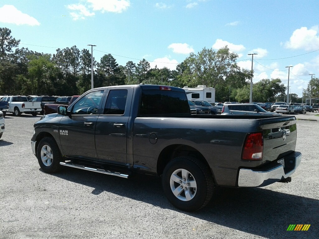 2018 1500 Tradesman Quad Cab - Granite Crystal Metallic / Black/Diesel Gray photo #3